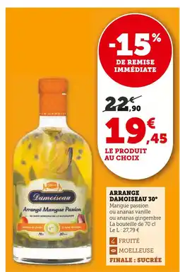 U Express DAMOISEAU Arrange offre