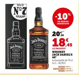 U Express Jack Daniel's Whiskey 40° offre