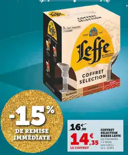 U Express LEFFE Coffret Sélection Bières offre