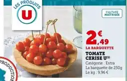 Super U U Tomate Cerise offre