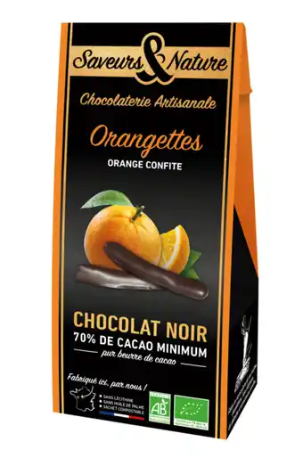 Gamm vert Orangette bio Saveurs & Nature offre