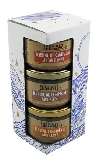 Gamm vert Écrin 3 terrines Près des Gourmets offre
