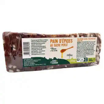 Pain d'épices au sucre perlé Les Sens du Terroir