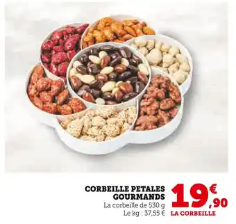U Express Corbeille Petales Gourmands offre
