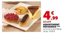 Super U Assortiment pâtisserie offre