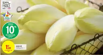 Intermarché Express Endive offre