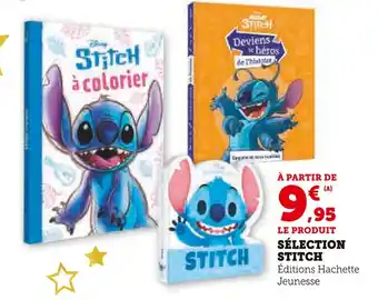 Super U HACHETTE Sélection Stitch offre