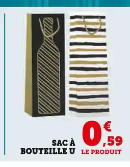 Super U U Sac à bouteille offre
