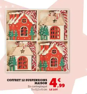 Super U Coffret 12 suspensions maison offre
