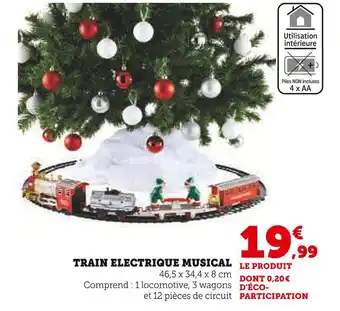 Train électrique musical