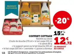 Super U Cottage Coffret Cottage offre