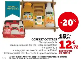 Super U Cottage Coffret Cottage offre