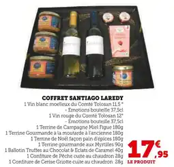 Super U SANTIAGO LAREDY Coffret offre