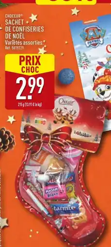 ALDI CHOCEUR Sachet de confiseries de noël offre
