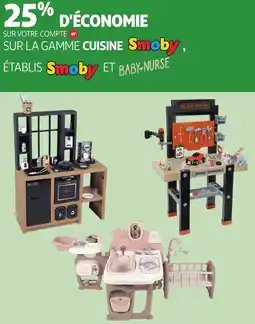 Auchan Smoby et baby-nurse offre