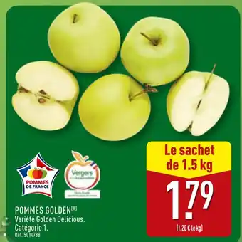 ALDI Pommes Golden offre