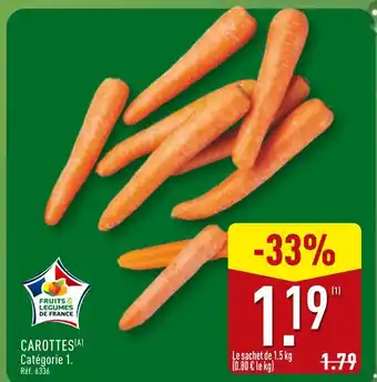ALDI Carottes offre