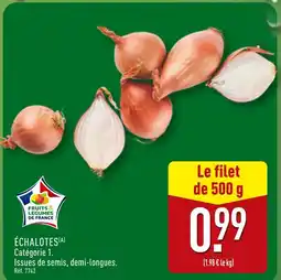 ALDI Échalotes offre
