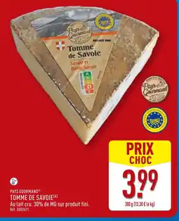 ALDI PAYS GOURMAND Tomme de Savoie offre