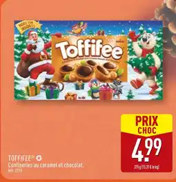 ALDI TOFFIFEE Confiseries au caramel et chocolat offre