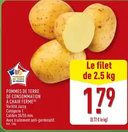 ALDI Pommes de terre de consommation à chair ferme offre