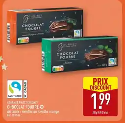 ALDI GOURMET FINEST CUISINE Chocolat Fourré offre
