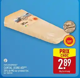 ALDI Pays Gourmand Cantal Jeune AOP offre