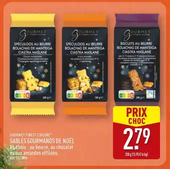 ALDI GOURMET FINEST CUISINE Sablés Gourmands de Noël offre