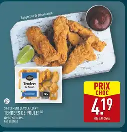 ALDI ST-CLÉMENT LE VOLAILLER Tenders de Poulet offre