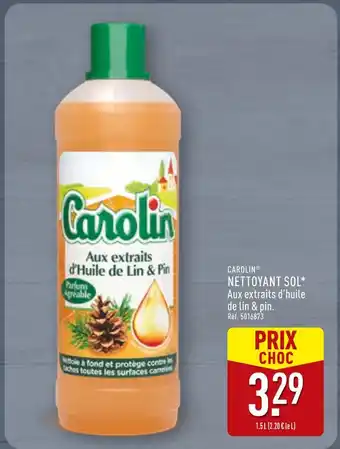 ALDI CAROLIN Nettoyant sol offre