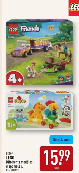 ALDI LEGO Lego offre
