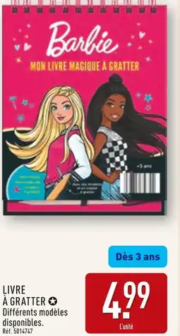 ALDI Livre à gratter offre