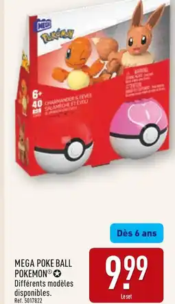ALDI POKEMON Mega poke ball offre