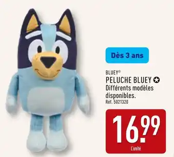 ALDI BLUEY Peluche bluey offre