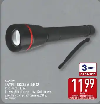 ALDI CASALUX Lampe torche à LED offre