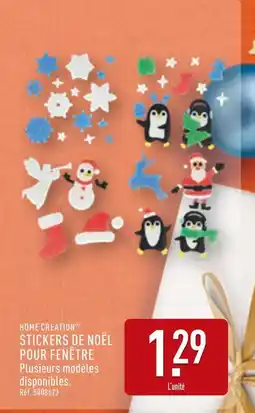 ALDI HOME CREATION Stickers de noël pour fenêtre offre