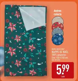 ALDI HOME CREATION Nappe de Noël offre
