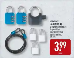 ALDI WORKZONE Cadenas offre
