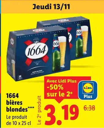 1664 bières blondes