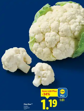 Lidl Chou fleur offre