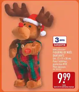 ALDI HOME CREATION Figurine de Noël dansante offre