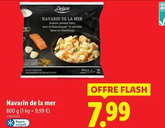 Lidl DELUXE Navarin de la mer offre