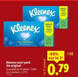 Lidl KLEENEX Maxi-pack The Original offre