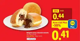 Lidl Beignet saveur chocolat noisette offre