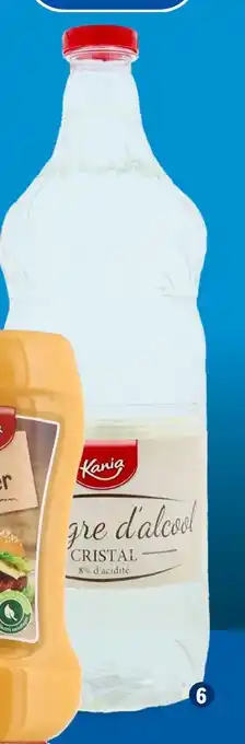 Lidl KANIA Vinaigre d'alcool blanc 8 ° offre
