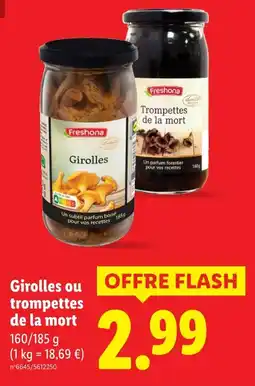 Lidl FRESHONA Girolles offre