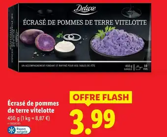 Lidl DELUXE Écrasé de pommes de terre vitelotte offre