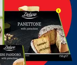 Lidl DELUXE Panettone pistaches offre