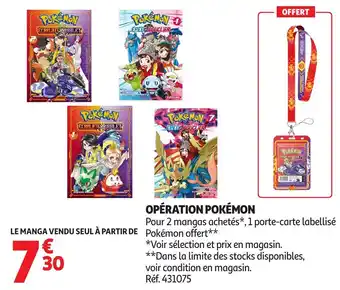 Auchan Opération pokémon offre