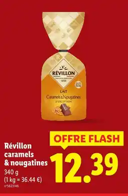 Lidl RÉVILLON Caramels & nougatines offre